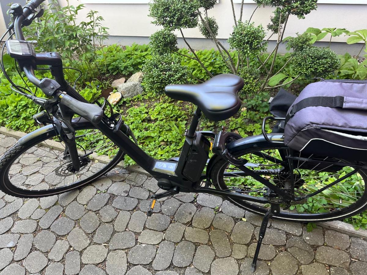 Fewo Mit 3 Sz, Direkte Innenstadtlage, Suedterrasse, Parkplatz Auf Dem Eigenem Privatgrundstueck, 2X E-Bike Und E-Autoladesaeule Inklusive, Konzertkirche, Schauspielhaus, Fh, Jahnsportforum Sowie Der Tollensesee Sind Fusslaeufig In Ein Paar Minuten E Нойбранденбург Экстерьер фото